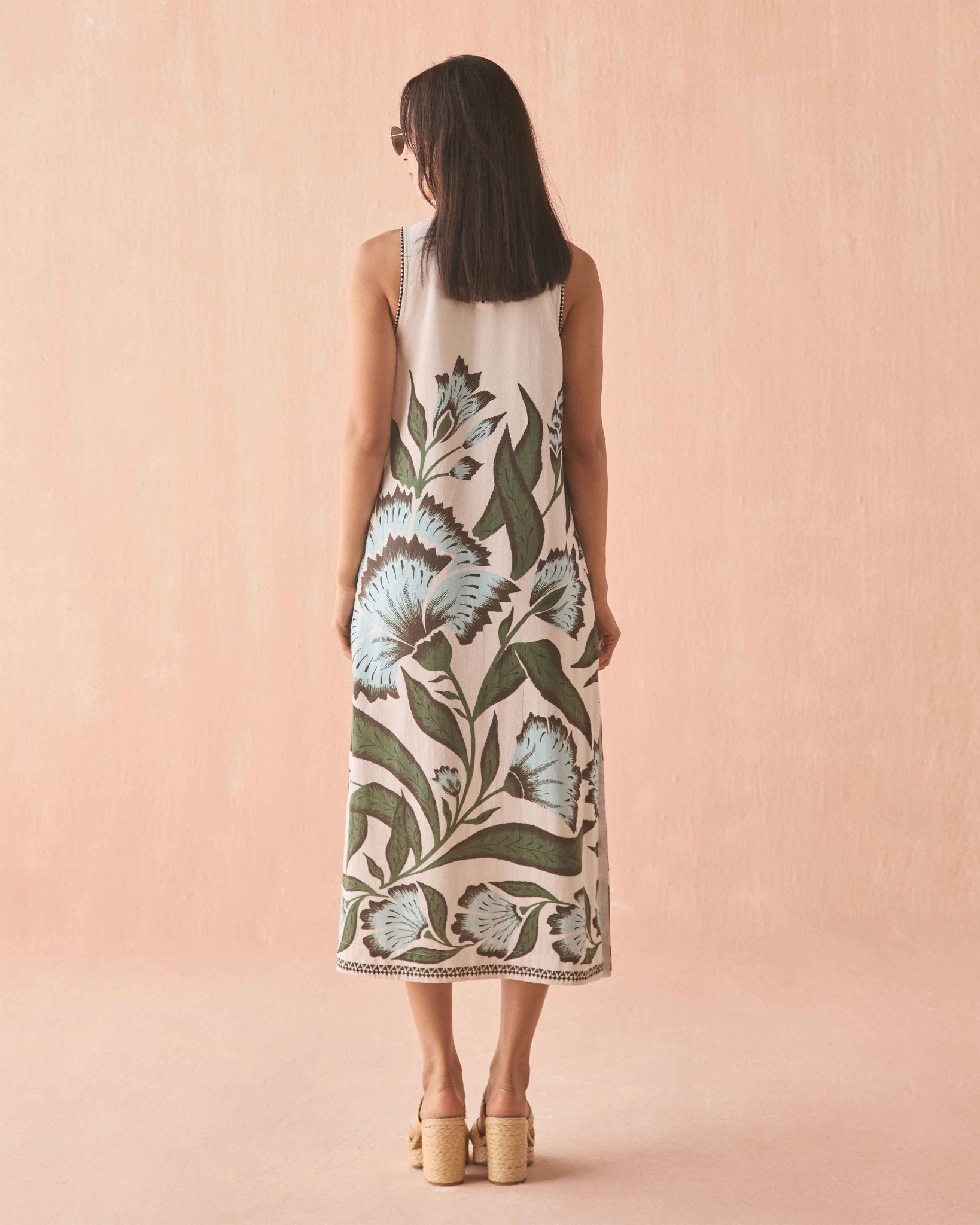 spell maggie embroidered midi dress Spell & The Gypsy Collective Maggie Embroidered Midi Dress