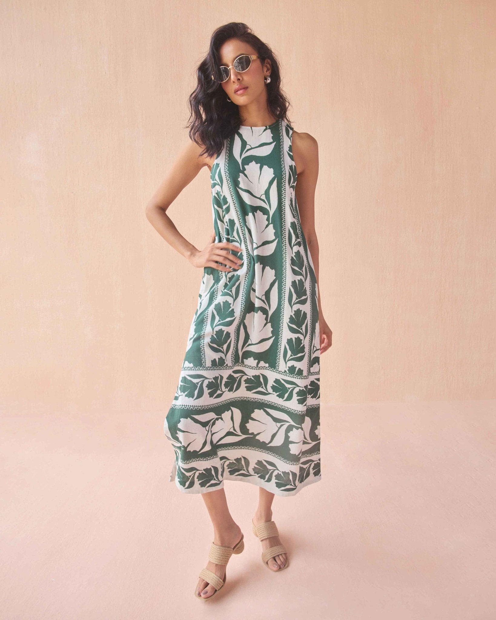 Maggie Midi GWENN PALM - Sai Anvesh Craft