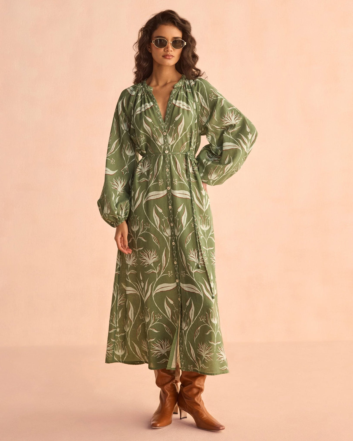 Mila Midi LUCIANA ARTICHOKE - Sai Anvesh Craft