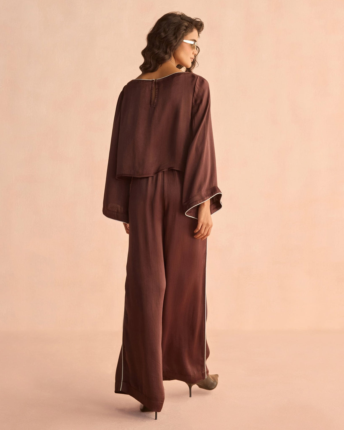 Peyton Blouse SOLID GANACHE - Sai Anvesh Craft