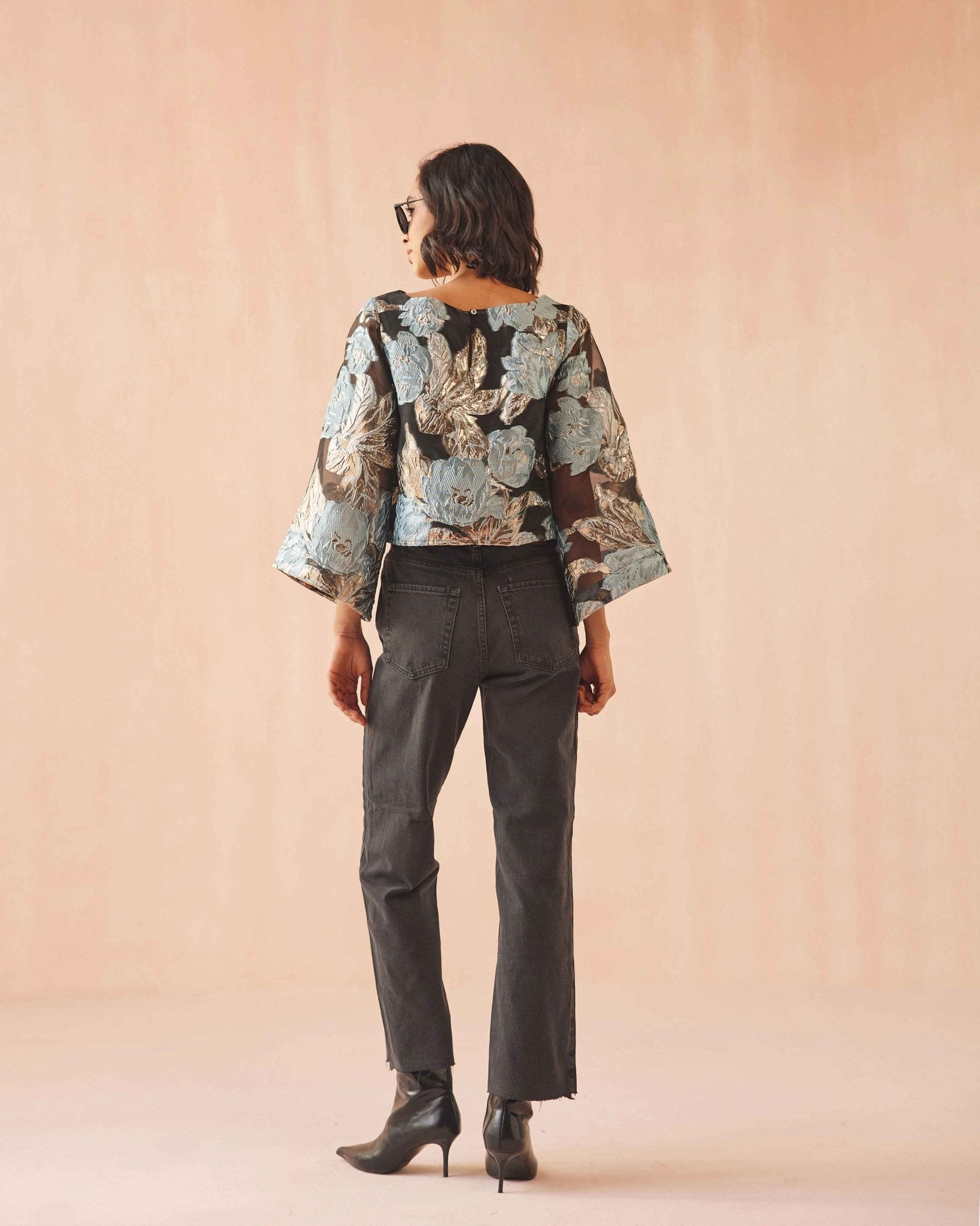 Peyton Blouse VIVIENNE MUSSEL - Omika