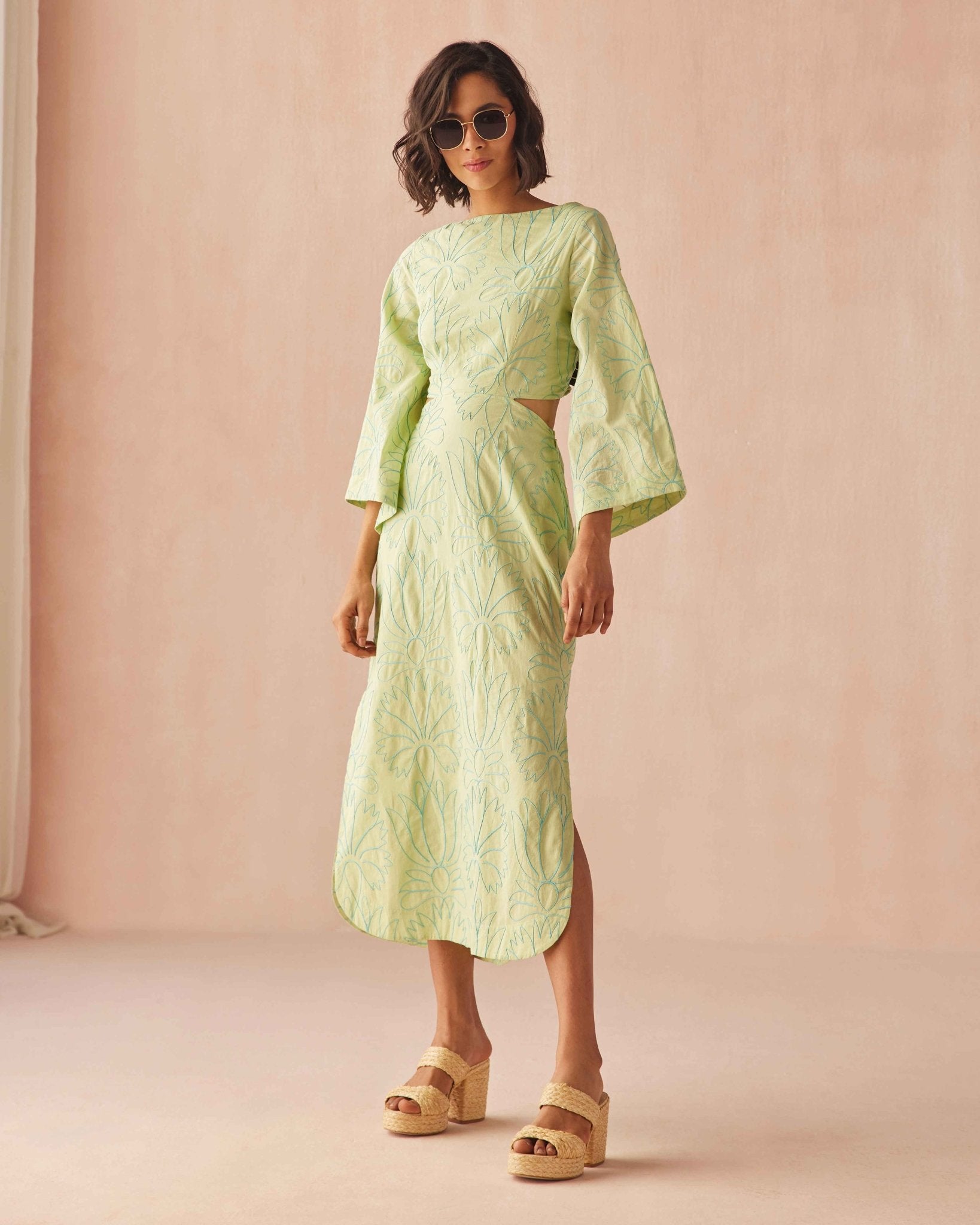 Peyton Midi LAILA AGAVE - Omika