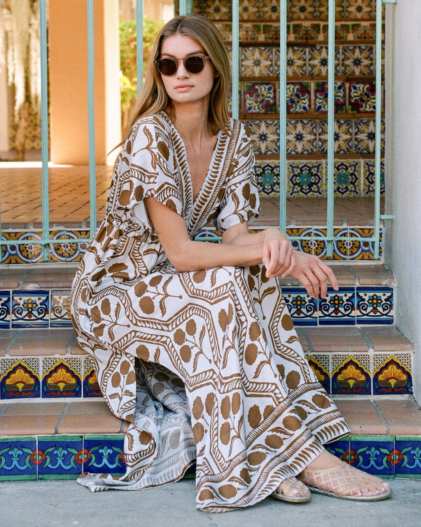 Pia Caftan BARCA GULF - Omika