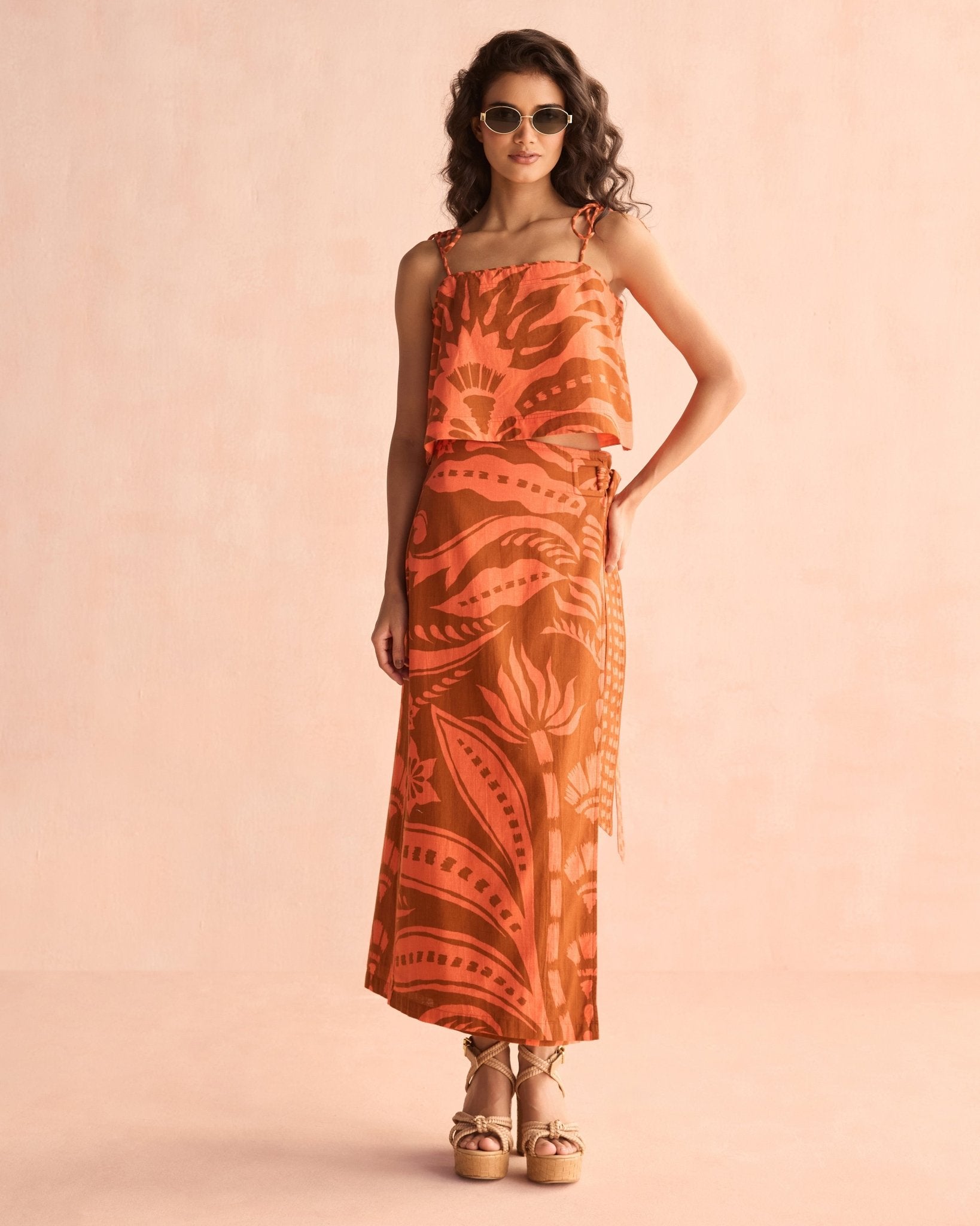 Tillie Tank NAIA TERRACOTTA - Sai Anvesh Craft