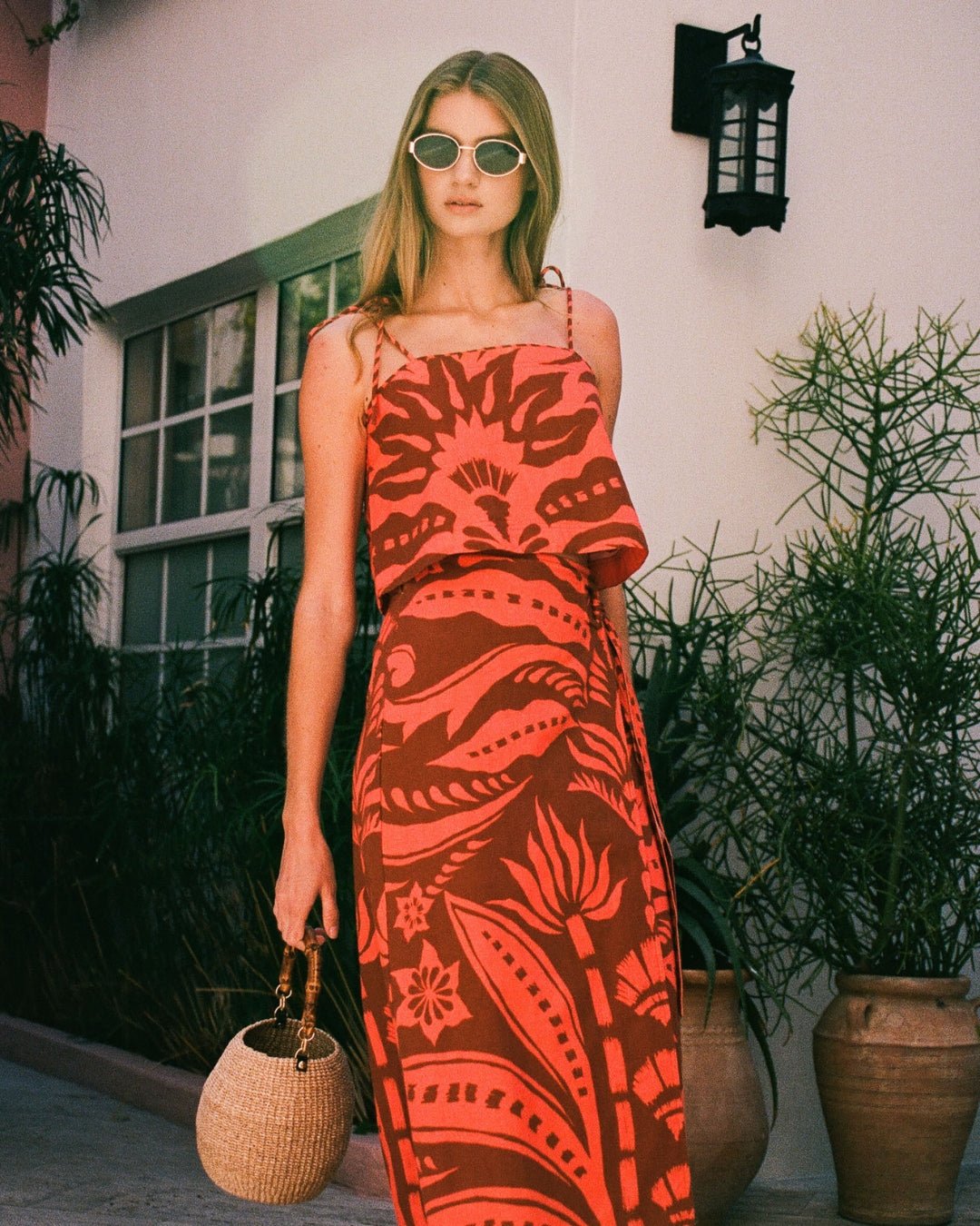 Tillie Tank NAIA TERRACOTTA - Sai Anvesh Craft