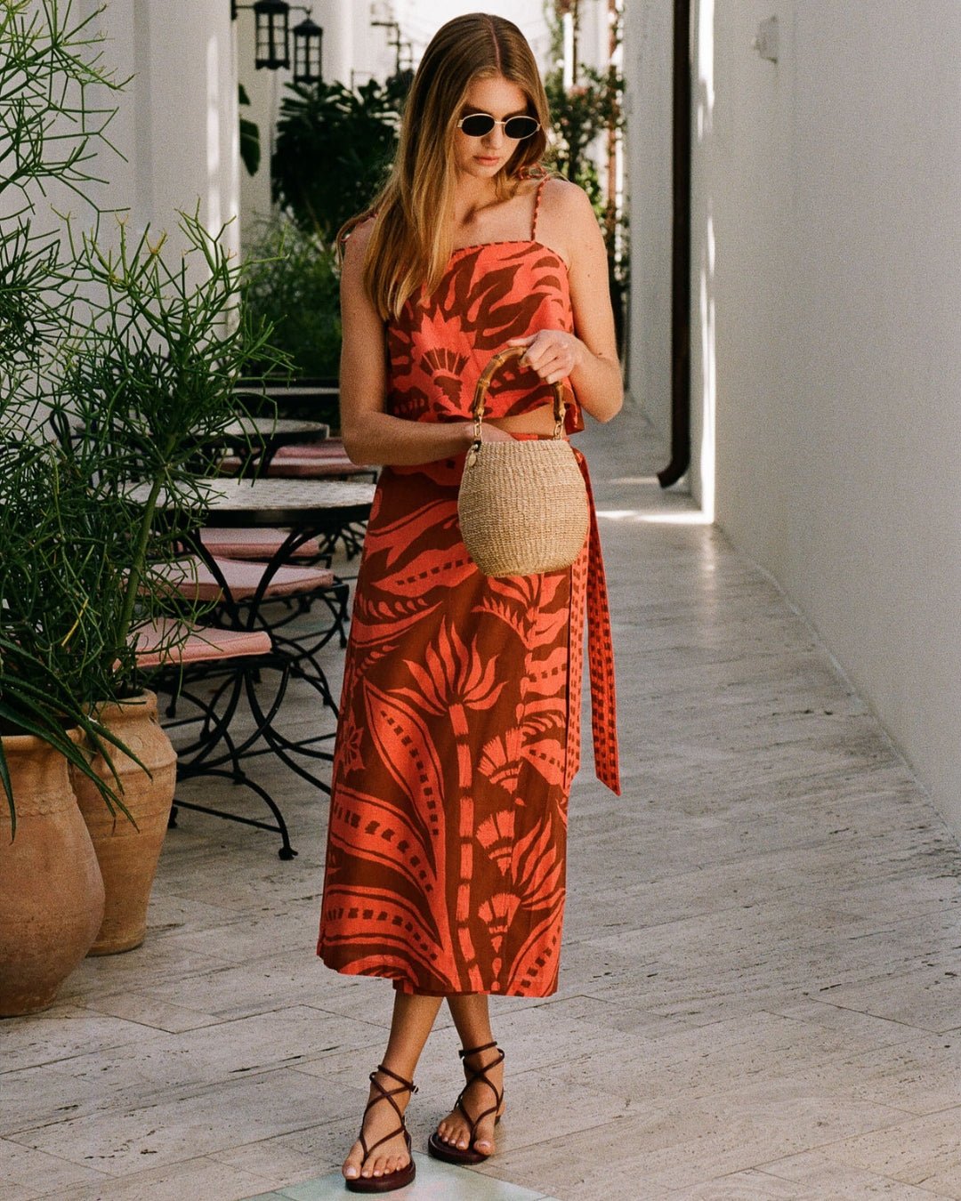 Tillie Tank NAIA TERRACOTTA - Sai Anvesh Craft