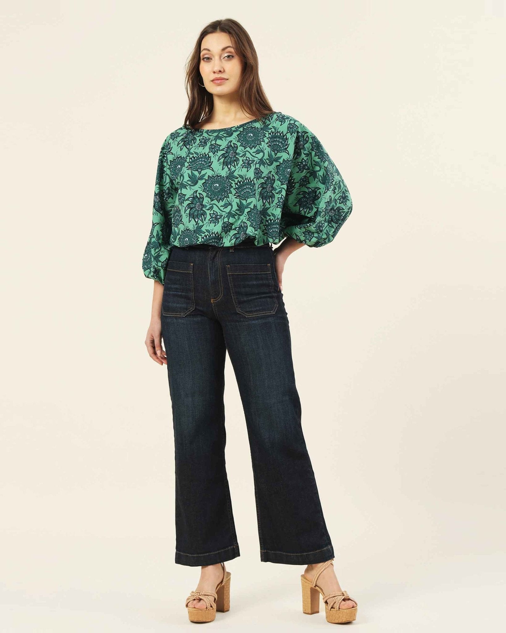 Verde Blouse TAMARA SHISHO - Omika