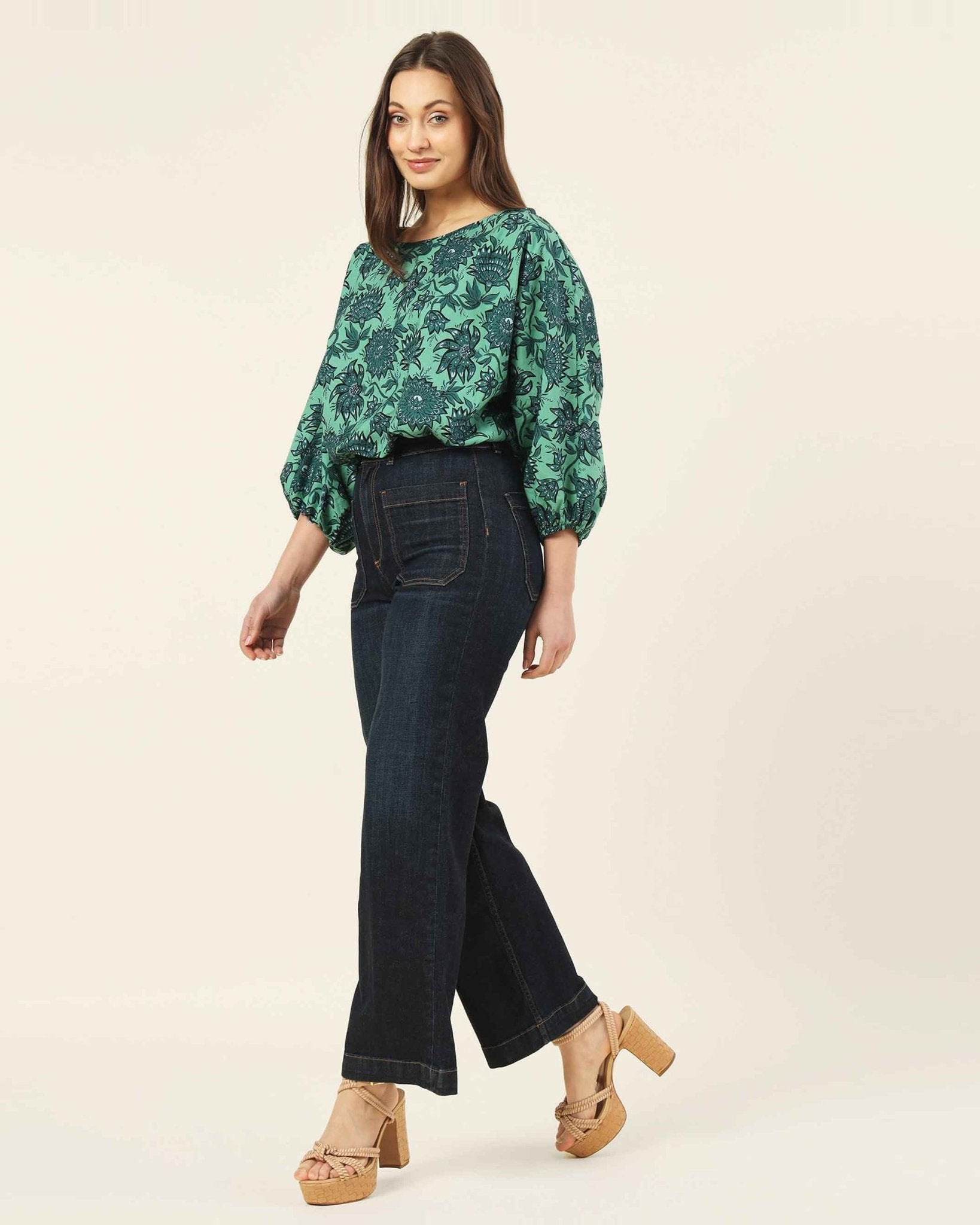 Verde Blouse TAMARA SHISHO - Omika