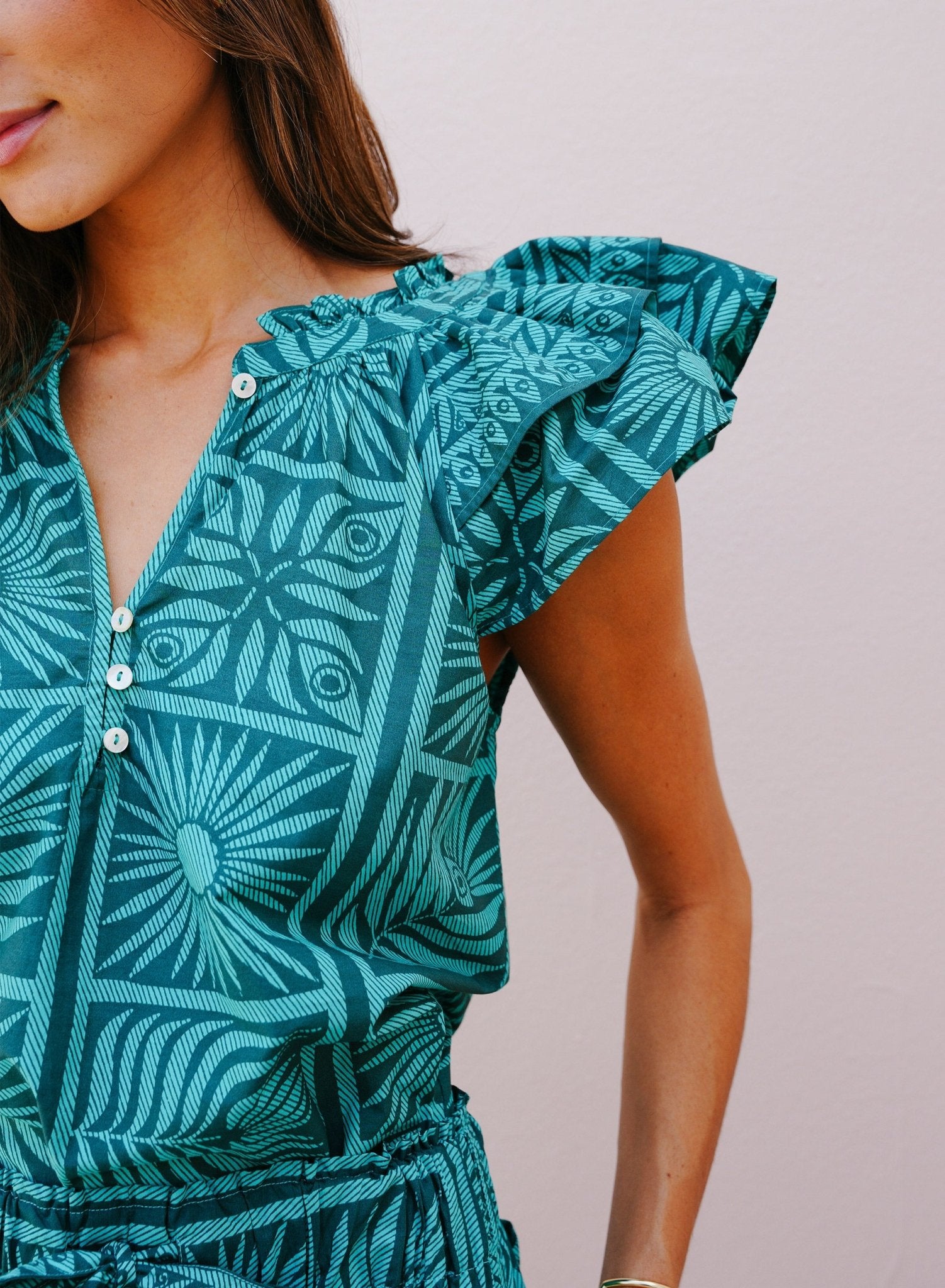 Wilora Blouse TASHI PALM - Omika