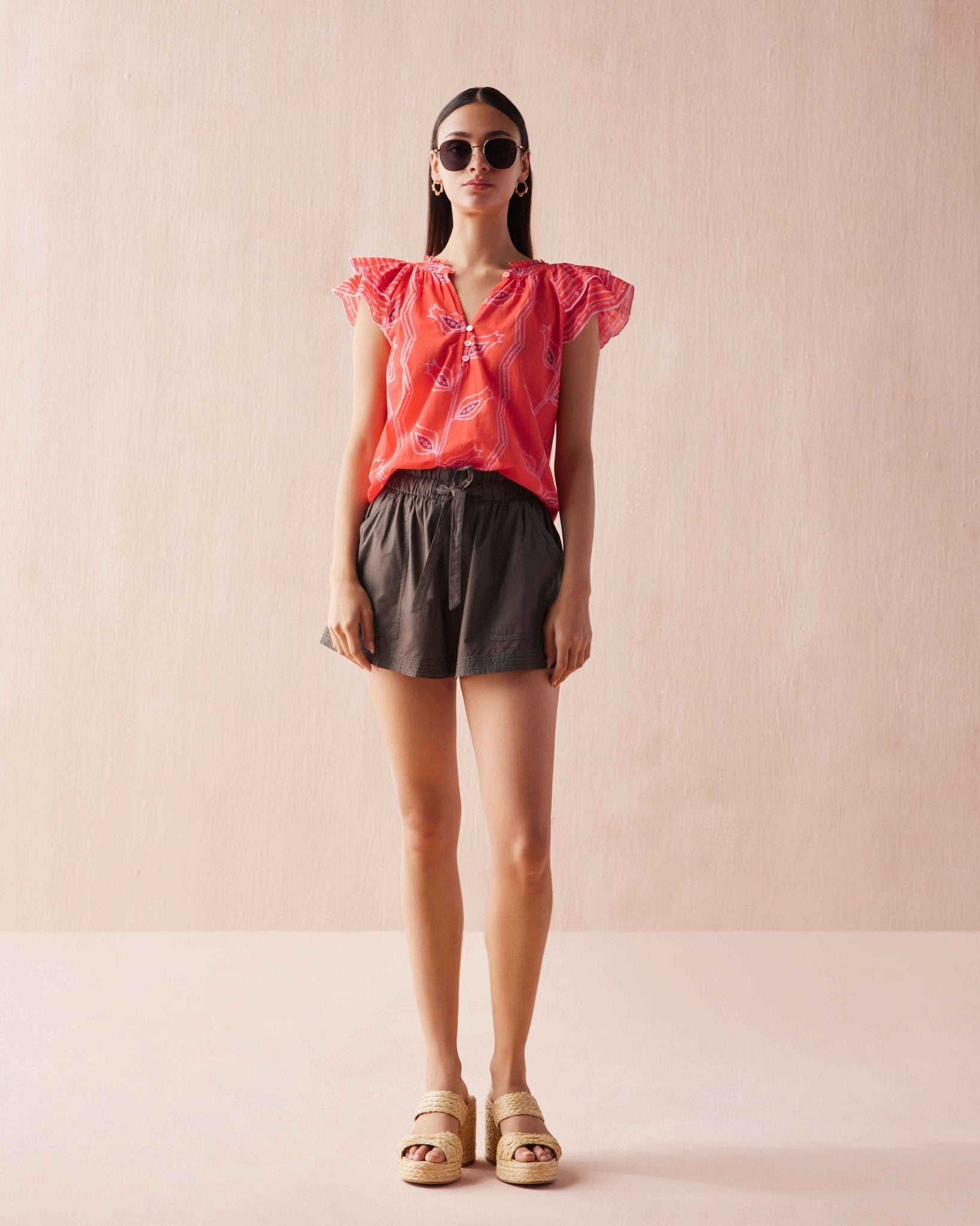 Wilora Blouse VANI PAPAYA - Omika